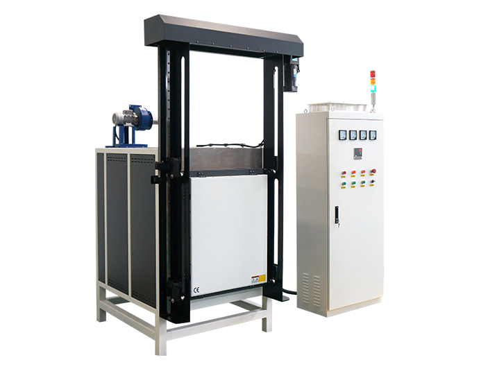 150L自動升降1400℃箱式爐